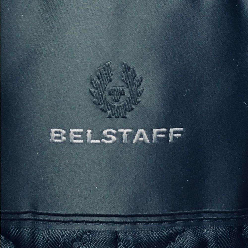 Belstaff Dallington Double Breast Cropped Pea Coat Cashmere/Wool Blend Black S - Picture 10 of 16